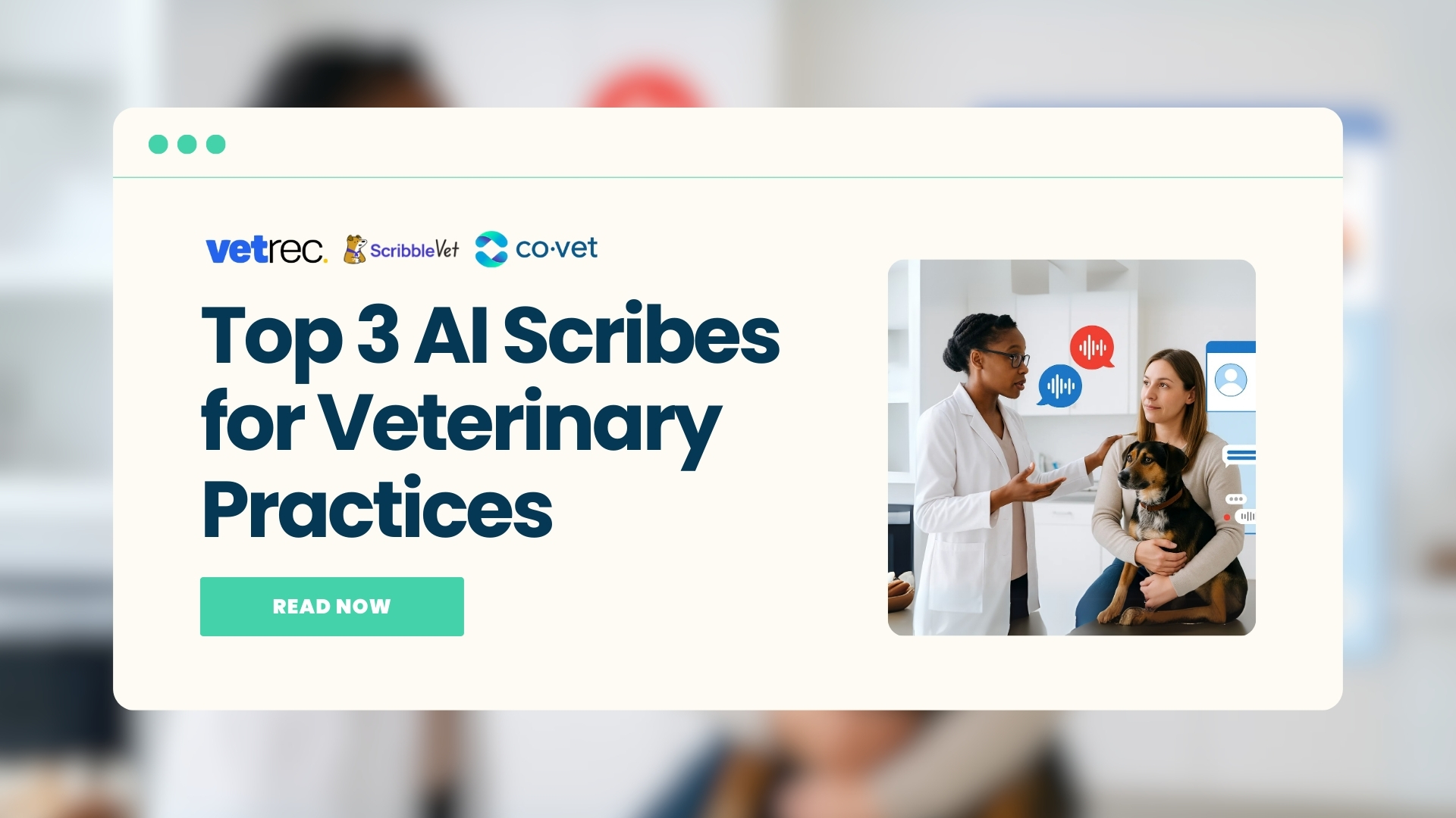 Top 3 AI Scribes for VetMed: Pros, Cons & Why Hound Chose to Partner with Them