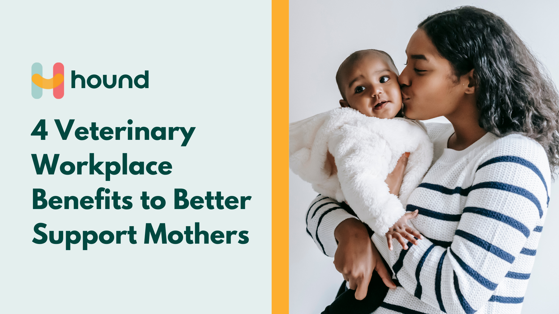 4 Veterinary Workplace Benefits to Better Support Mothers